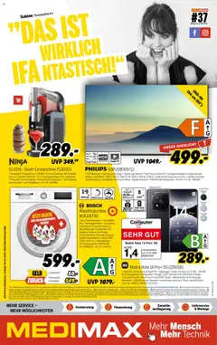 Vorschau von dem Prospekt des Geschäftes Medimax, gültig ab dem 05.09.2025