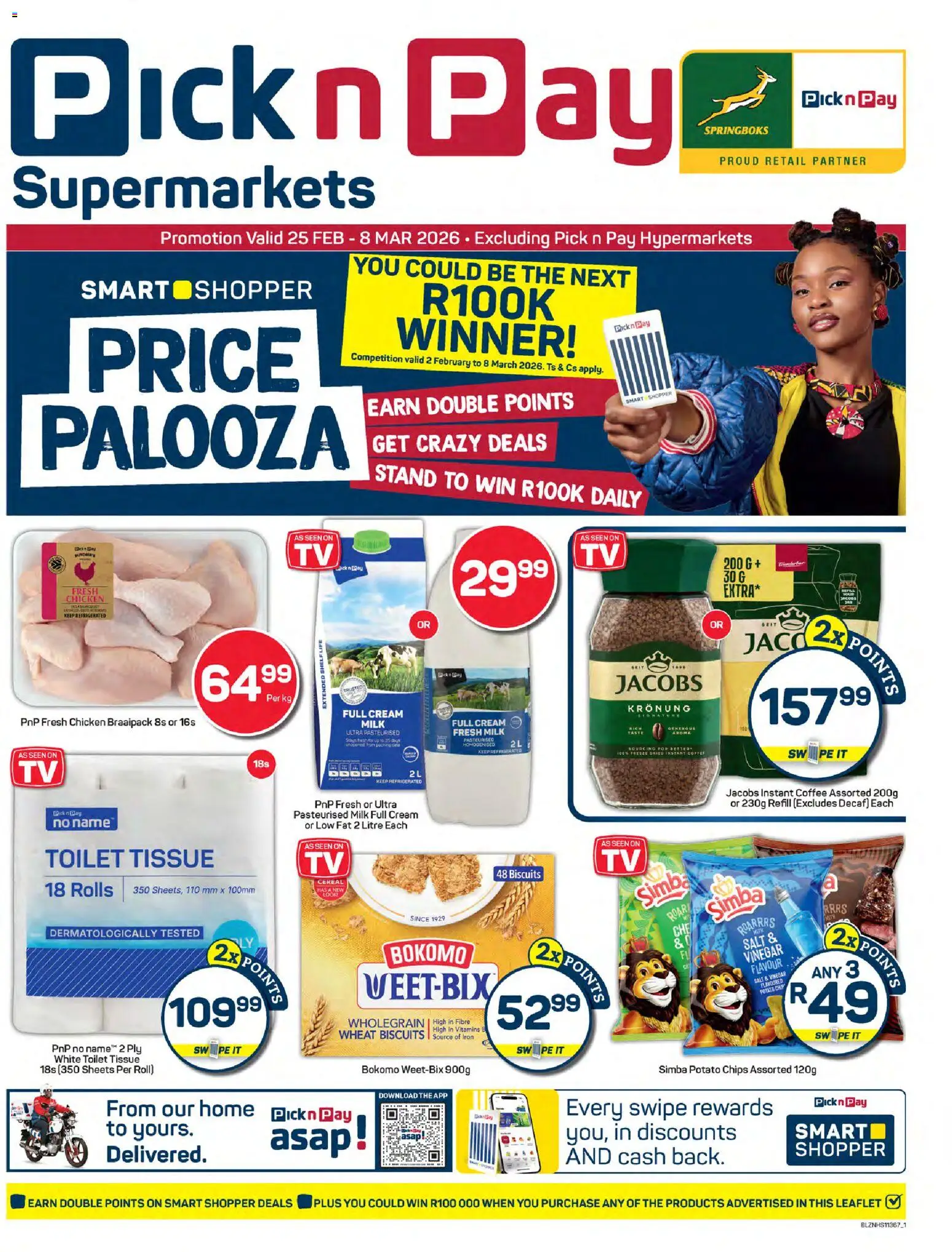 Preview of Pick n Pay flyer valid from 25/02/2026
