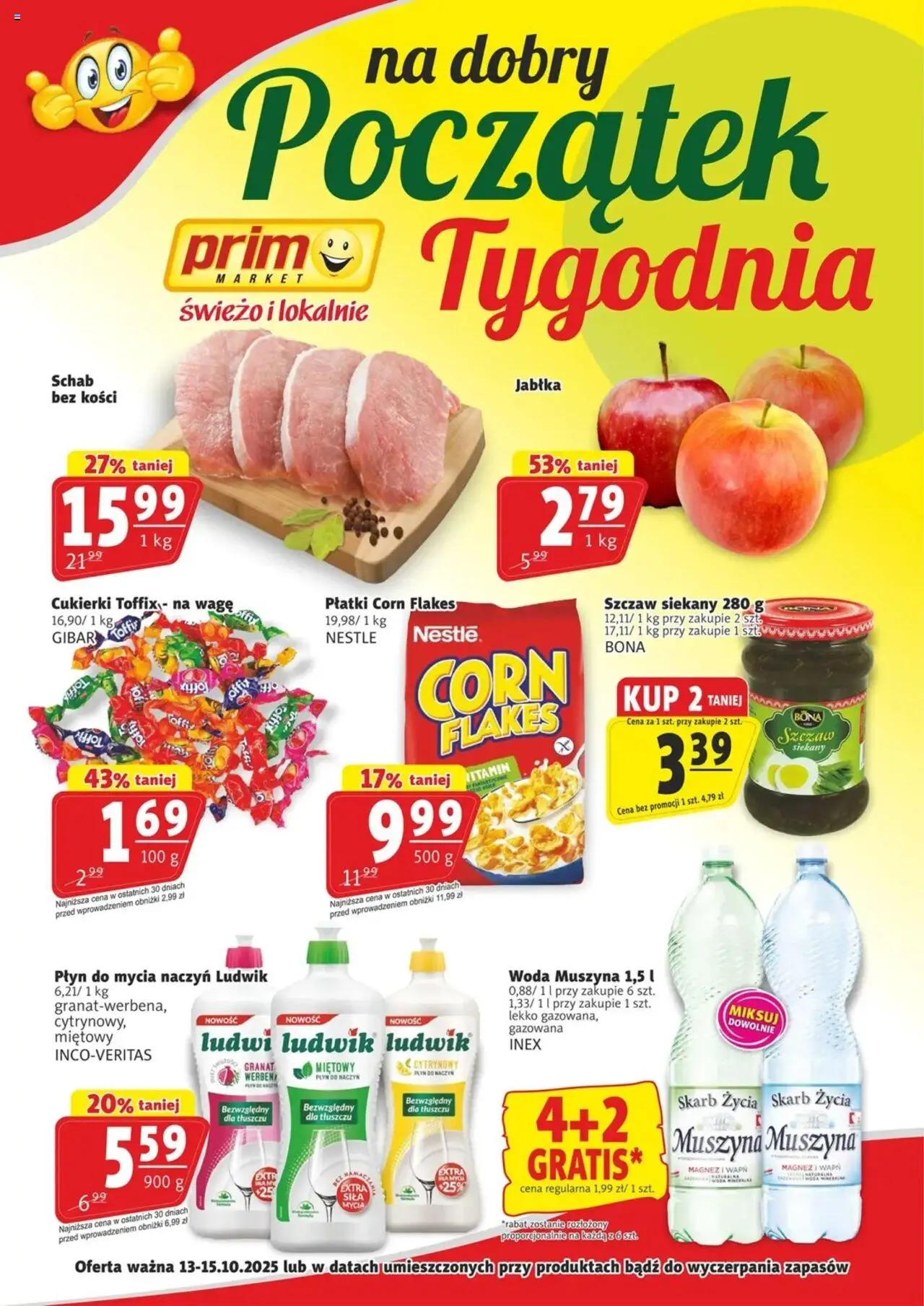 Prim Market Na dobry początek tygodnia od 13.10.2025 - Nowa Gazetka - Numer strony 1