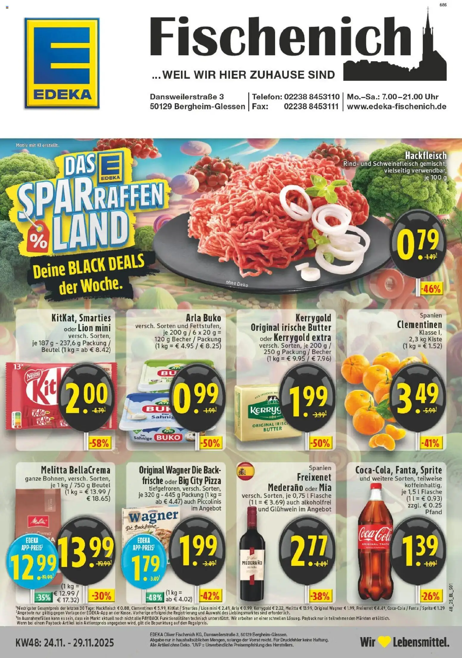 Vorschau von dem Prospekt des Geschäftes Edeka, gültig ab dem 23.11.2025