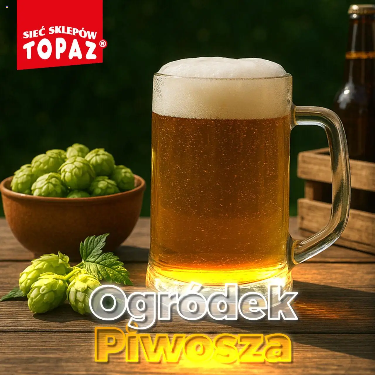 Topaz Ogródek Piwosza od 21.08.2025 - Nowa Gazetka - Numer strony 1