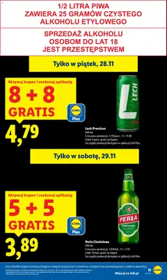 Pogląd gazetki "Black Friday" ze sklepu Lidl ważnej od 27.11.2025 | Strona: 13