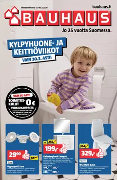 Kaupan Bauhaus Bauhaus tarjoukset esikatselu, voimassa 17/03/2026