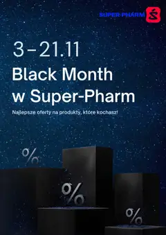 Pogląd gazetki "Black Friday" ze sklepu Super-pharm ważnej od 03.11.2025