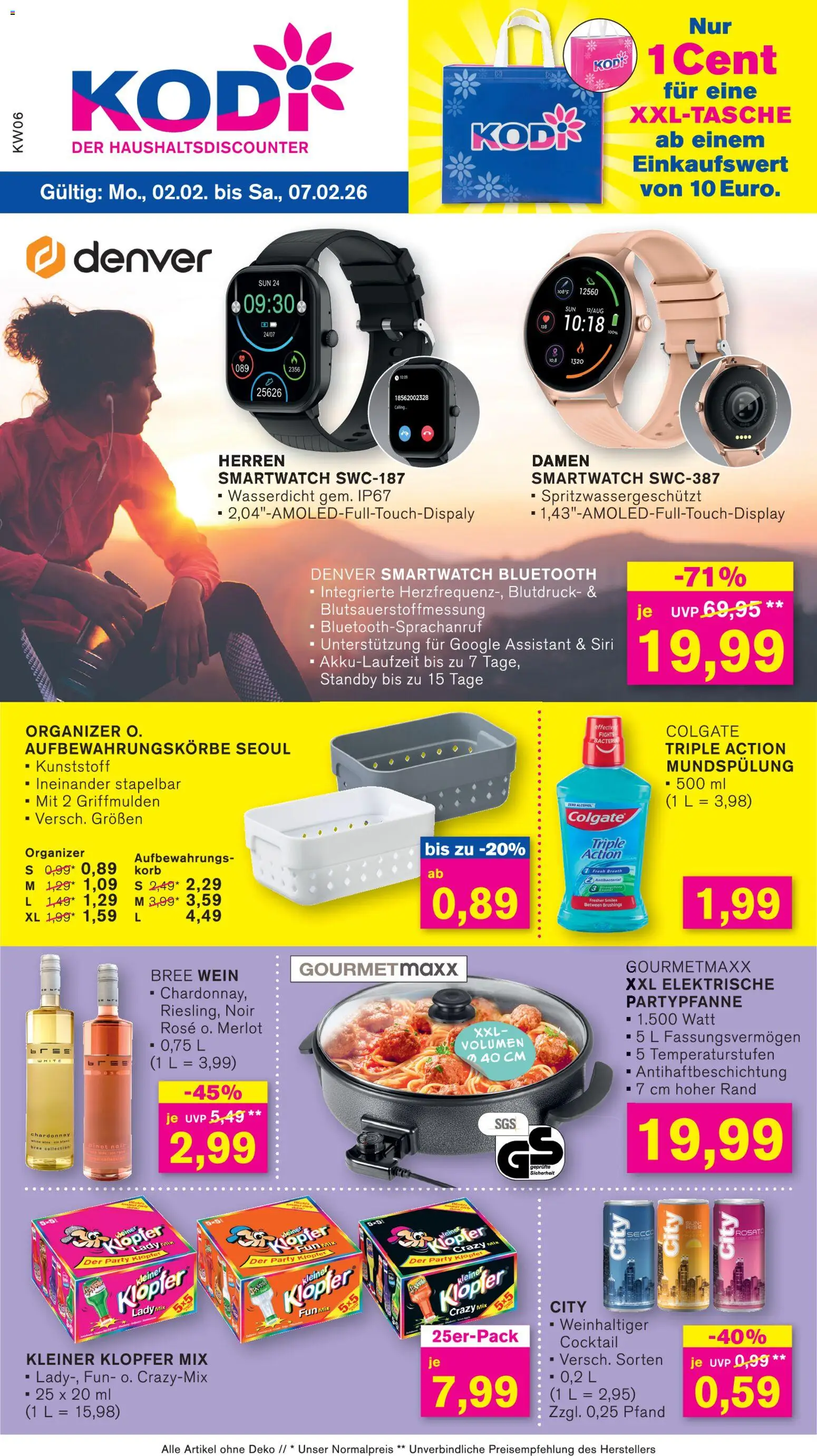 Vorschau von dem Prospekt des Geschäftes KODi, gültig ab dem 02.02.2026