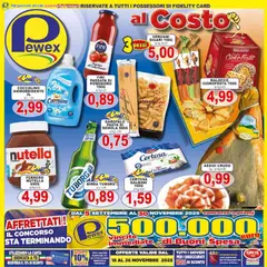 Anteprima dell'opuscolo Volantino via Rubicone, 36 dal negozio Pewex valido da 18/11/2025