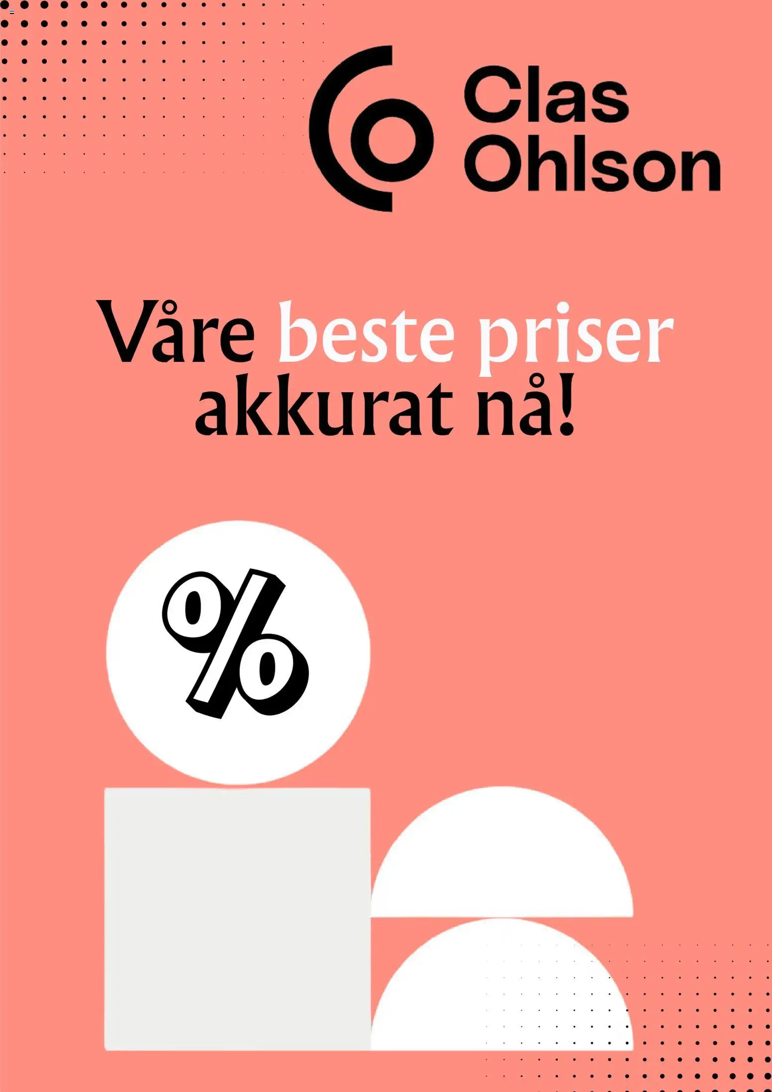 Forhåndsvis Clas Ohlson kundeavis fra butikk Clas Ohlson gyldig fra 11/03/2026