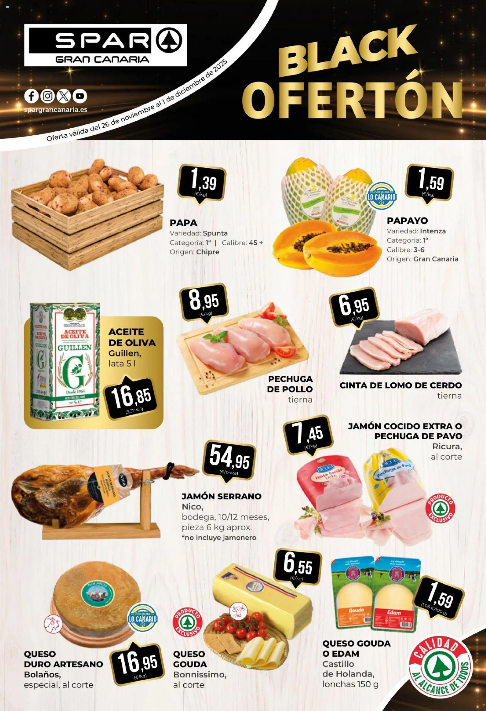 Vista previa del folleto de la tienda Spar válido desde el 26/11/2025 