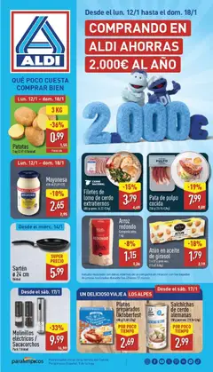 Vista previa del folleto de la tienda Aldi válido desde el 12/01/2026 