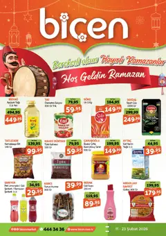Biçen Market Katalog 11.02.2026 - Broşürünün önizlemesi