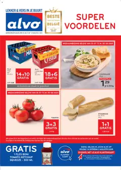Voorbeeld van Folder van winkel Alvo geldig vanaf 30/07/2025