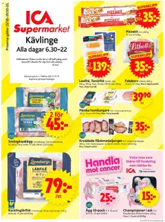 Förhandsgranska reklamblad Kävlinge från butik ICA Supermarket gäller från 13/10/2025