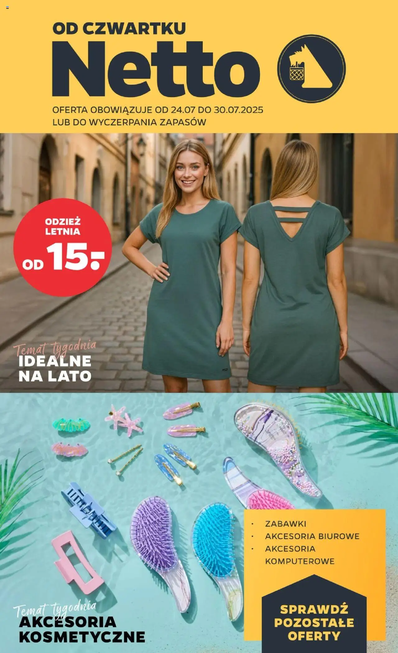 NETTO Gazetka Non Food od 24.07.2025 - Nowa ulotka (PFD) - Numer strony 1