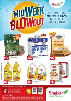 Preview of the catalogue Midweek Blow Out - Wadi Al Safa 5, Dubailand of store Shaklan valid from 17 Nov, 2025