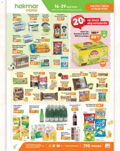 Hakmar Express Katalog 16.09.2025 - Broşürünün önizlemesi