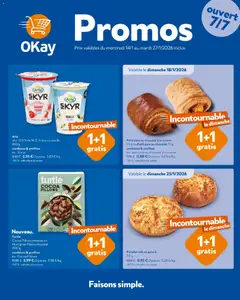 Prévisualisation de Publicité du magasin OKay formulaire valide 14/01/2026