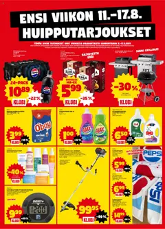 Kaupan Tokmanni Ensi viikon supertarjoukset esikatselu, voimassa 11/08/2025