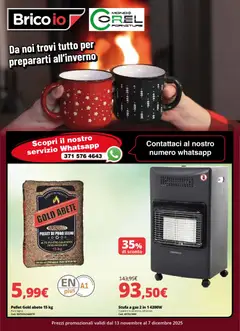 Anteprima dell'opuscolo Volantino Villacidro dal negozio Brico io valido da 13/11/2025