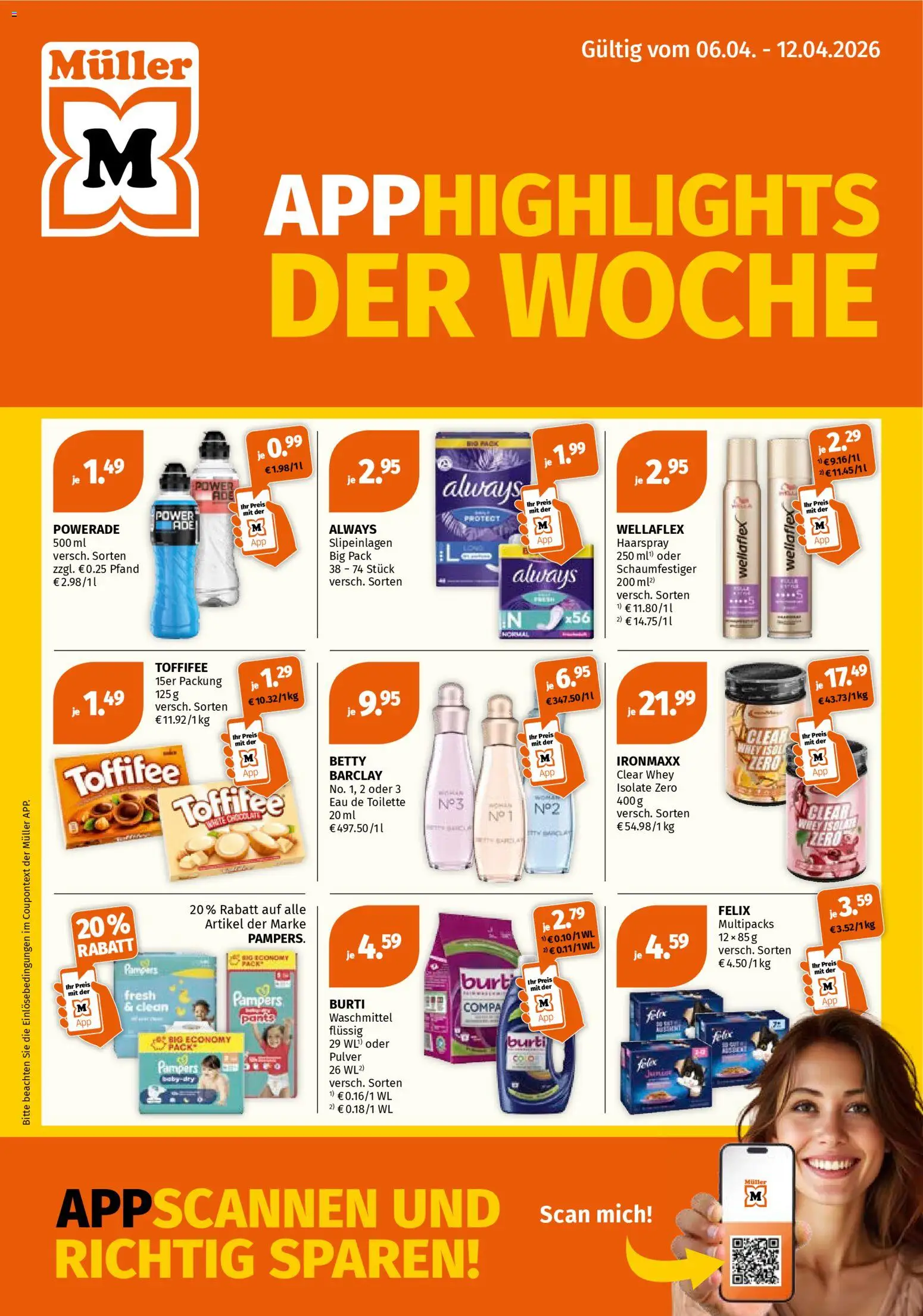 Vorschau von dem Prospekt des Geschäftes Müller, gültig ab dem 06.04.2026