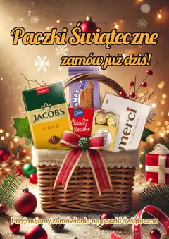 Pogląd gazetki "Promocja - Paczki Świąteczne" ze sklepu Prim Market ważnej od 20.11.2025