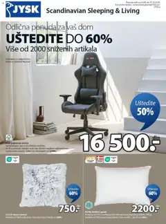 Pregled Jysk kataloga - važi od 24.09.2025