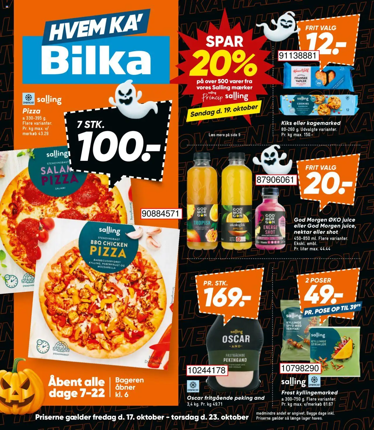 Bilka tilbudsavis gyldig fra 17/10/2025 - side 1