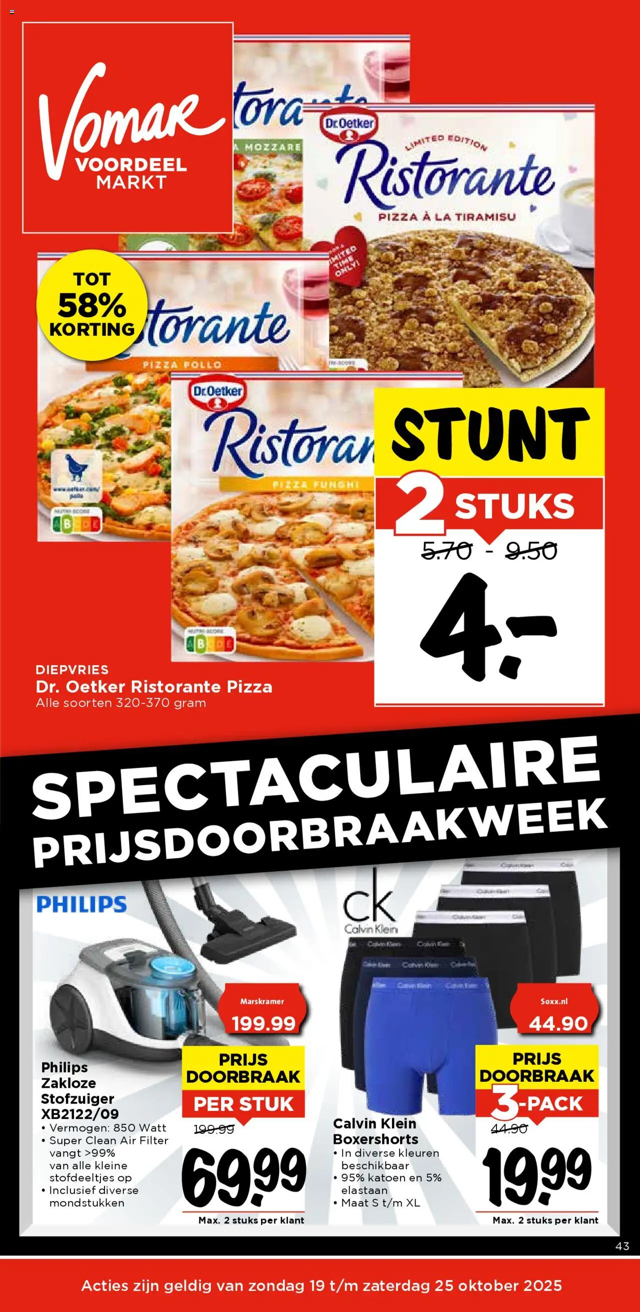 Vomar shop Folder geldig vanaf 19-10-2025 - Paginanummer 1