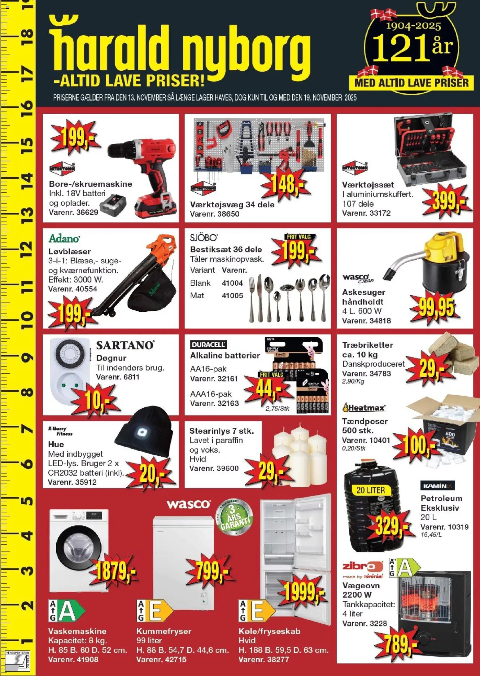 Eksempel på tilbudsavis Tilbudsavis fra butik Harald Nyborg gyldig fra 13/11/2025