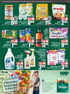 Náhľad COOP Jednota letáku platného od 06.11.2025 | Strana: 27