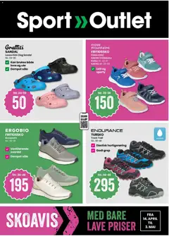 Forhåndsvis Sport Outlet kundeavis fra butikk Sport Outlet gyldig fra 14/04/2026