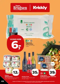 Eksempel på tilbudsavis Tilbudsavis fra butik Kvickly gyldig fra 24/10/2025
