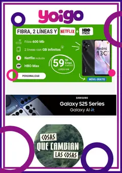 Vista previa del folleto de la tienda Yoigo válido desde el 14/08/2025 
