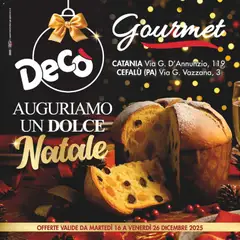 Anteprima dell'opuscolo Volantino Gourmet - Sicilia dal negozio Decò valido da 16/12/2025