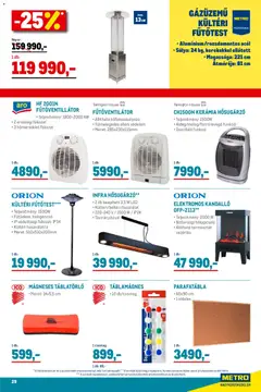 Metro - Élelmiszer és Szezonális katalógus 2025/11 megtekintése, amely érvényes 2025.11.02.-től | Oldal: 29