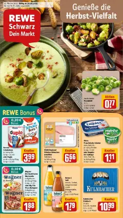 Vorschau von dem Prospekt des Geschäftes Rewe, gültig ab dem 19.10.2025