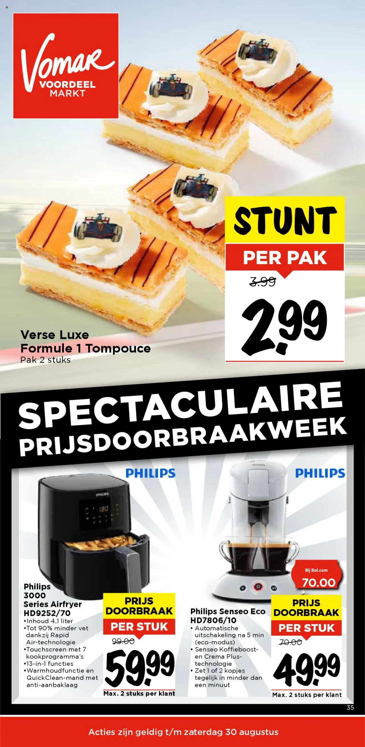 Vomar shop Weekendfolder week 35 geldig vanaf 28-08-2025 - Paginanummer 1