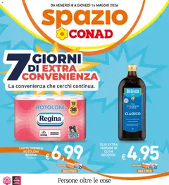 Anteprima dell'opuscolo Spazio Conad volantino Extra Convenienza dal negozio Spazio Conad valido da 08/05/2026