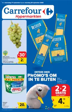 Prévisualisation de Folder week 38 du magasin Carrefour formulaire valide 17/09/2025