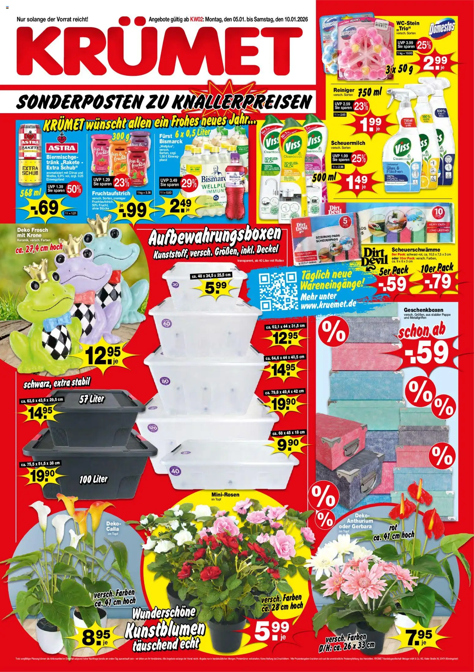 Vorschau von dem Prospekt des Geschäftes KRÜMET, gültig ab dem 05.01.2026 - Astra