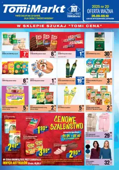 Pogląd gazetki "Gazetka" ze sklepu TomiMarkt ważnej od 26.09.2025