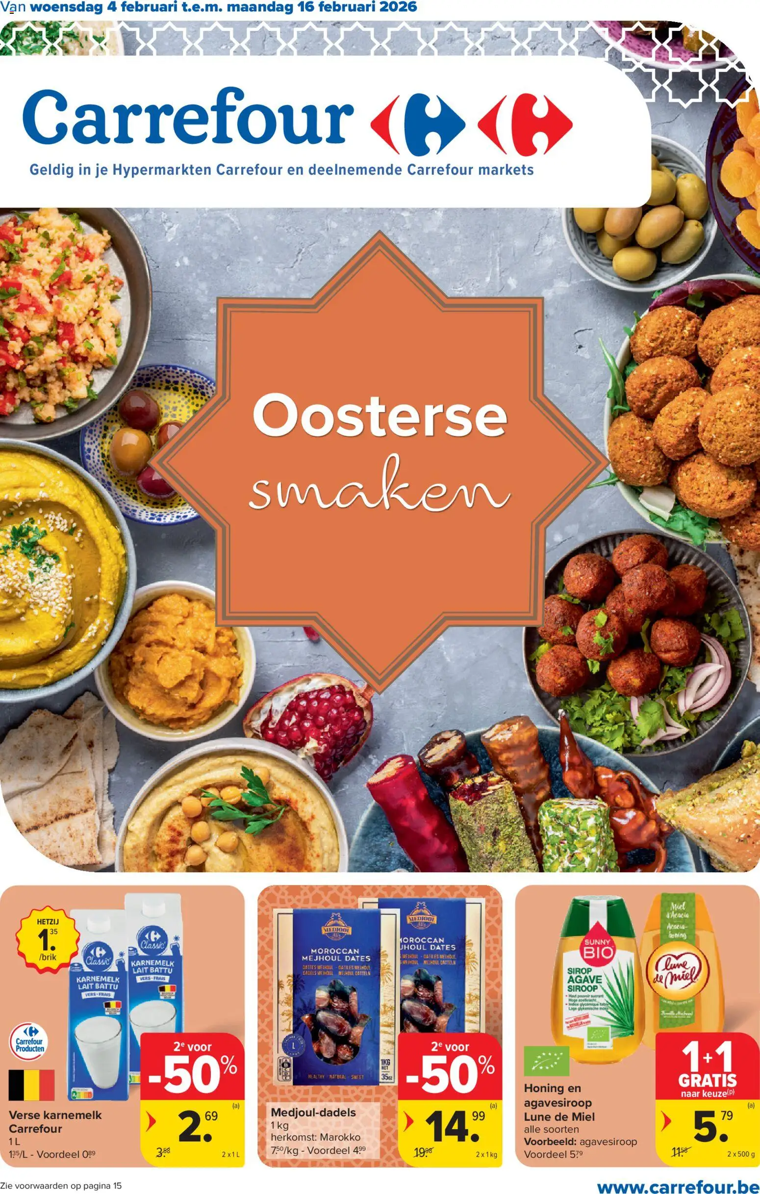 Voorbeeld van Folder van winkel Carrefour geldig vanaf 04/02/2026