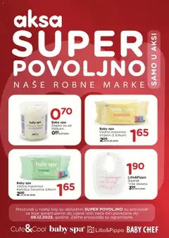 Pregled letka Katalog Super povoljno trgovine AKSA vrijedi od 2025.09.08