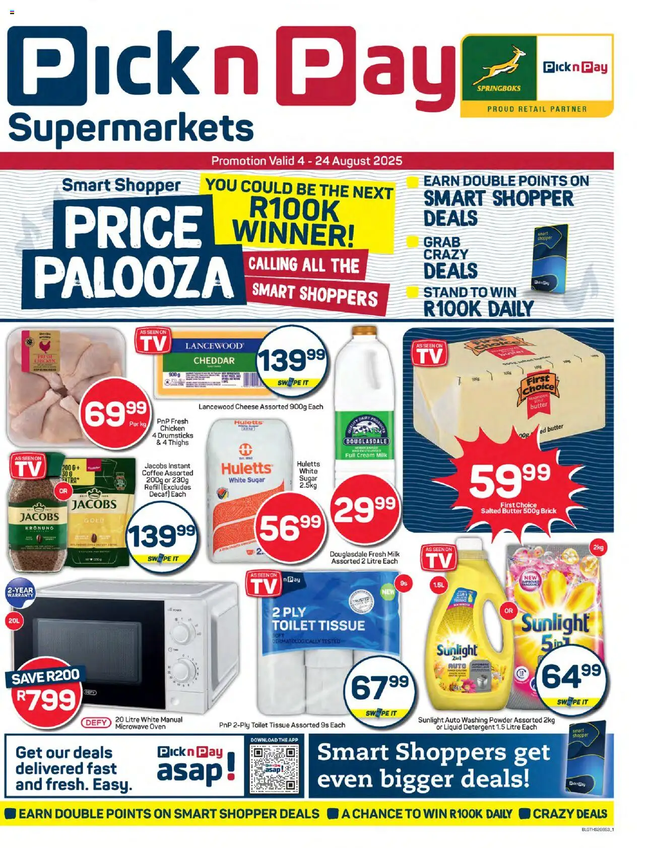 Pick n Pay Inland provinces - Specials from 04/08 - 24/08/2025 > Promotions