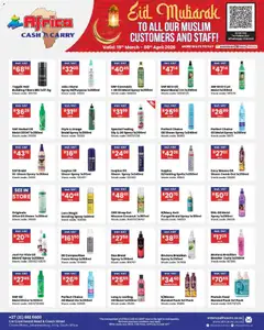 Preview of Africa Cash & Carry flyer valid from 19/03/2026