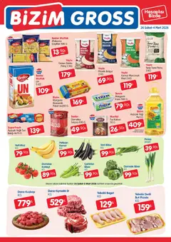 Bizim Toptan Bizim Gross Fırsat Bülteni 26.02.2026 - Broşürünün önizlemesi