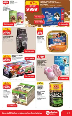 Auchan - Akciós újság Auchan megtekintése, amely érvényes 2025.12.04.-től | Oldal: 81