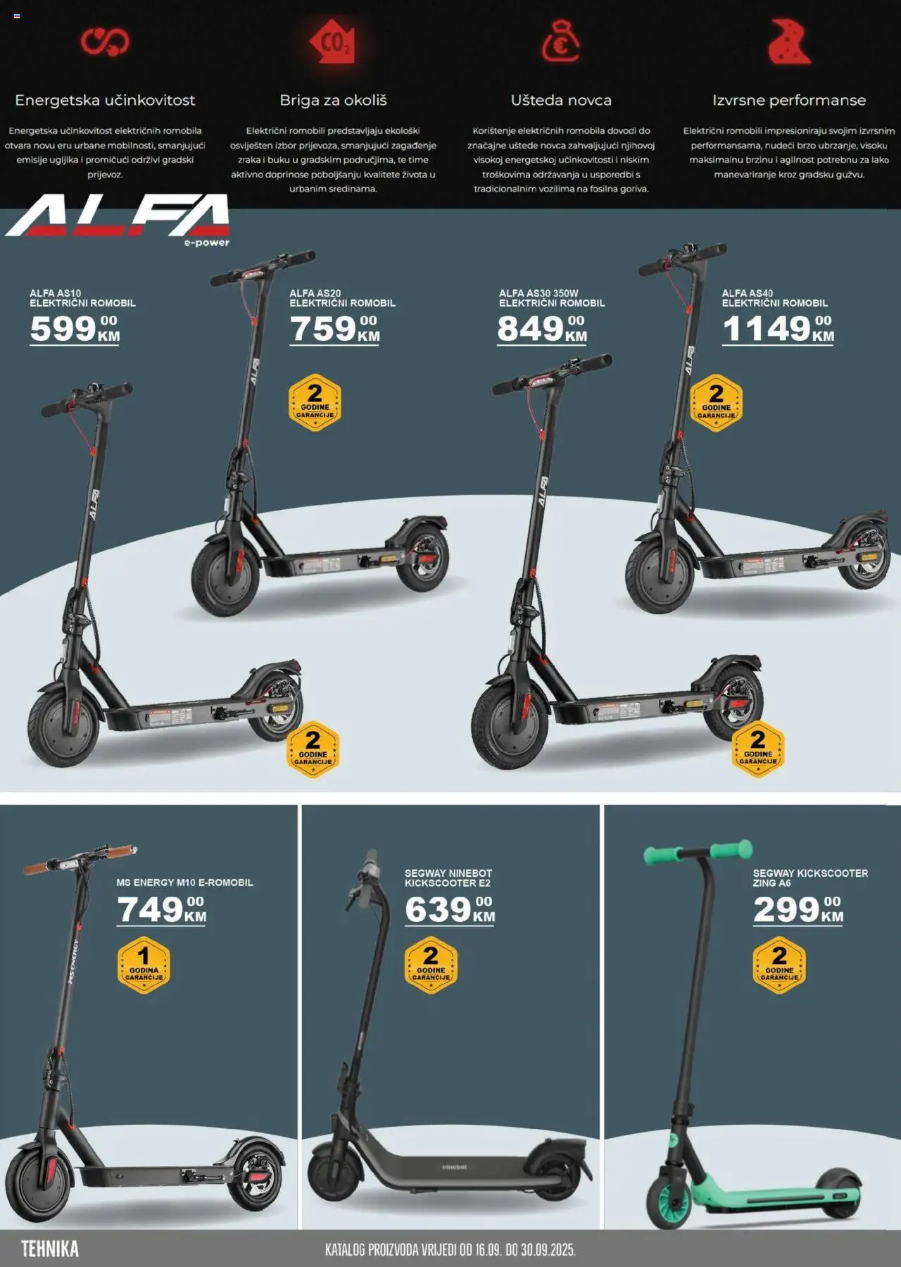 Pregled letka Katalog trgovine Prodex vrijedi od 2025.09.16