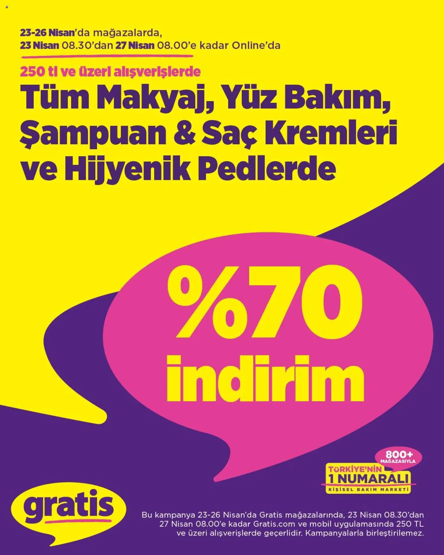 Gratis Gratis İndirim 23.04.2026 - Broşürünün önizlemesi - Şampuan