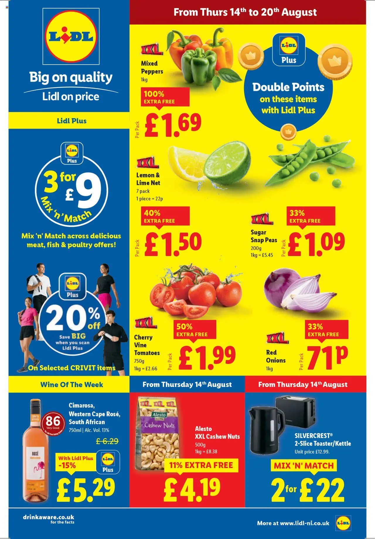 Lidl shop Big on quality valid from 14/08/2025 - Page number 1