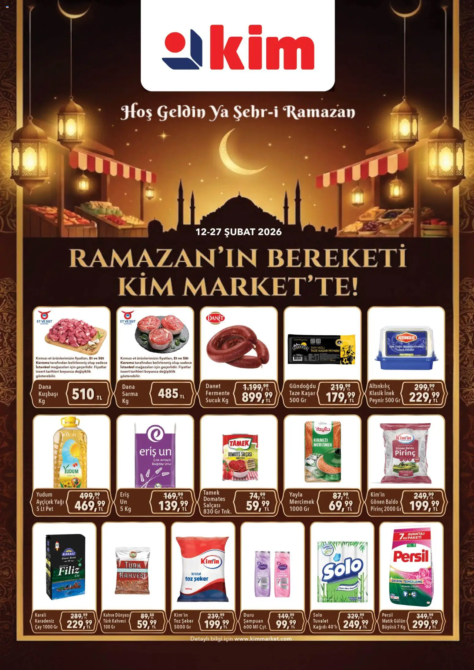 Kim Market Katalog - Marmara Insert 12.02.2026 - Broşürünün önizlemesi - Kahve, Çay, Sucuk, Tuvalet, Şampuan, Domates, Pirinç, Mercimek